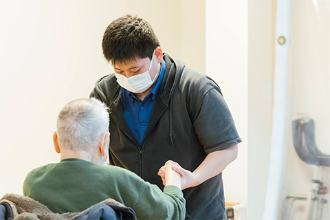 高齢入居者のレクリエーション